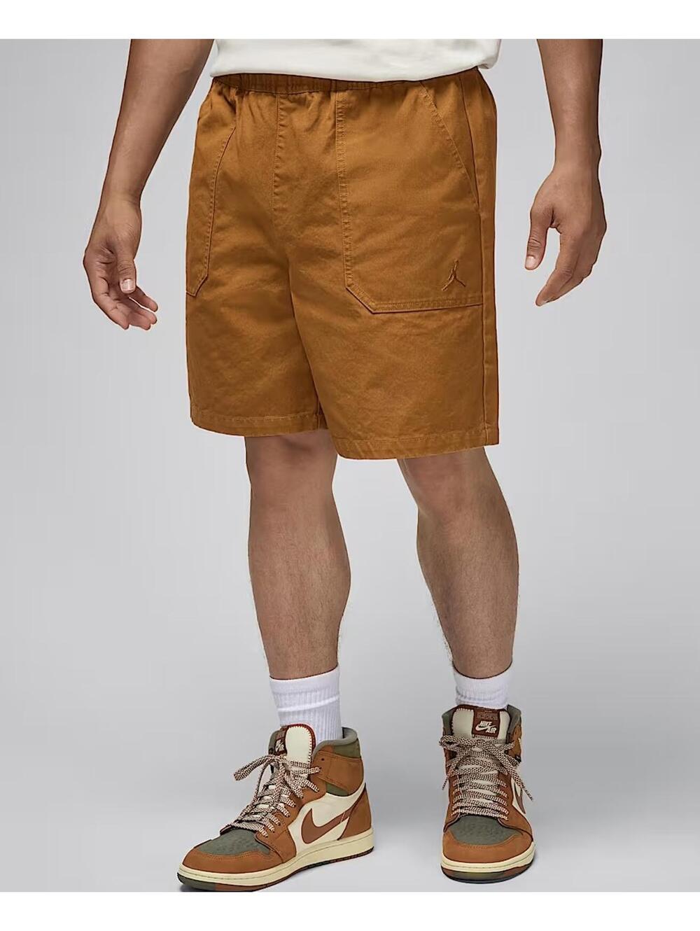 Nike Air Jordan Essentials Woven Shorts Men’s Medium Desert Bronze FV7265-228